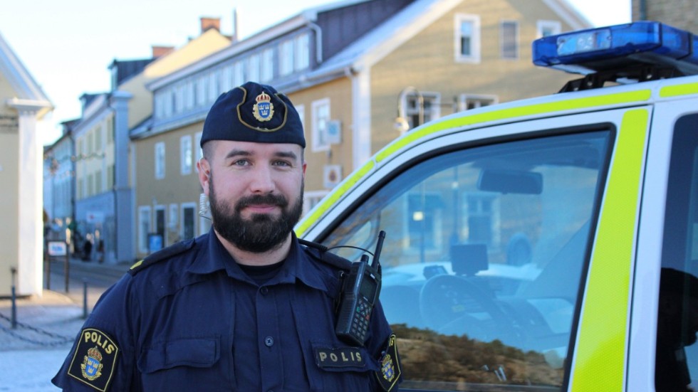 John Elljung, områdespolis för Söderköping-Valdemarsvik