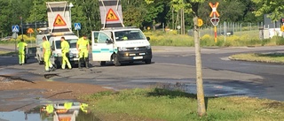 Vattnet tillbaka i Lindö efter vattenläcka