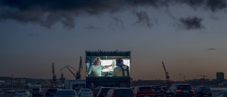 Filmentusiaster såg drive-in-film i Göteborg