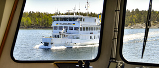 Trångt i skärgårdstrafiken på midsommar