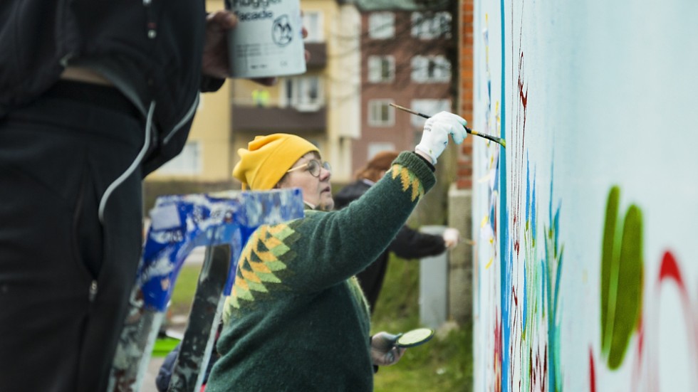 Margret Olsson är projektledare för Young XL-art i Sörmland. I höst hoppas konstnärskollektivet på att workshopen i Flen kan bli av. Arkivbild.