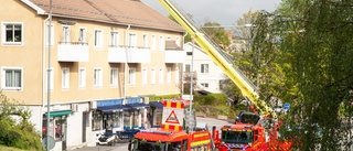 Ryckte ut till brand i ventilationssystem