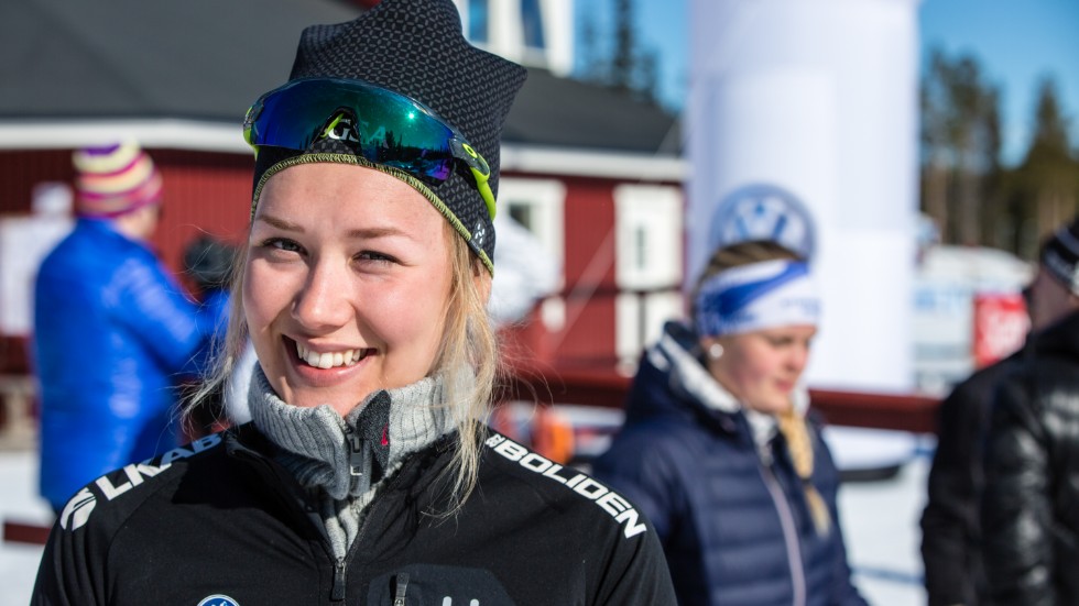 Långloppsåkaren Jenny Larsson bollas upp som en outsider inför Vasaloppet.