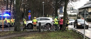 Cyklist påkörd vid övergångsställe