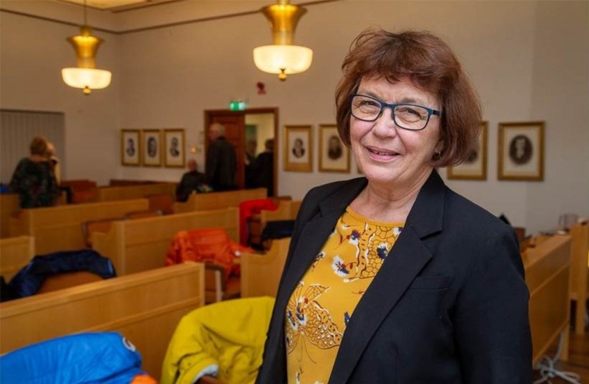 Sara Lundberg, kommunalråd i Arvidsjaur, hoppas på positivt besked om K4. "Det ger framtidstro".