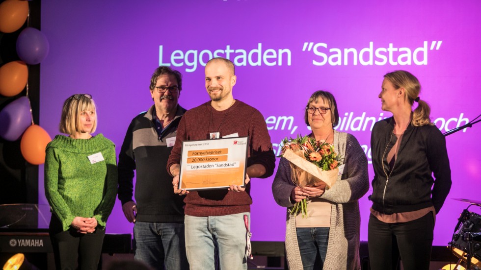 Vinnarna av Förenyelsepriset 2019: ”Legostaden Sandstad”, Sanda fritidshem.
