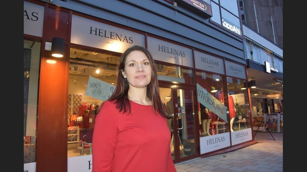 "Boden är lite för litet för handel på söndagar, åtminstone för min butik", säger Lisa Zetterström, som driver Helenas med stil.