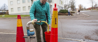 Hyresgäster utan vatten och avlopp i  dagar