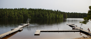 Badplatsen i Högsjö rustas upp