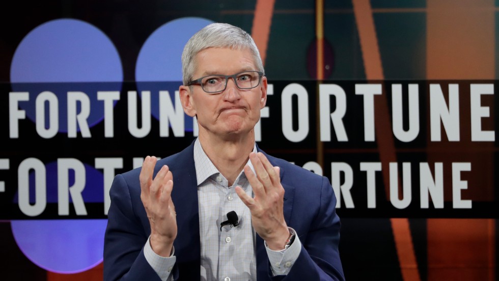 Tim Cook, vd för Apple. Arkivbild.