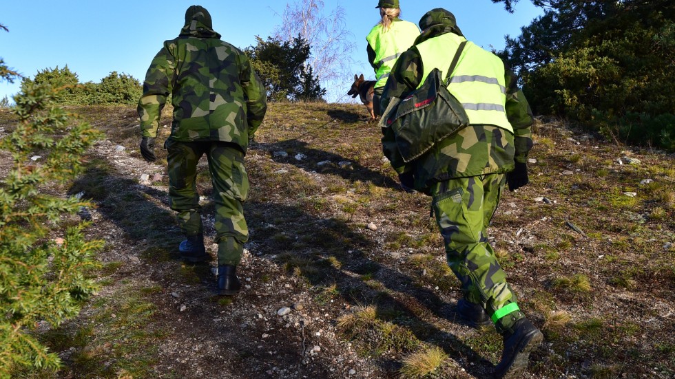 
Trots uppmaning om personlig lockdown kommer Hemvärnet i Norrköping att delta i en större övning vid Kvarn utanför Motala. Bilden är tagen i ett annat sammanhang.