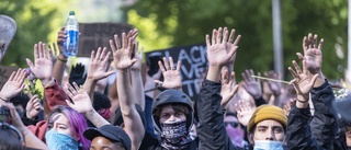 Seattleledare och Trump bråkar om protester