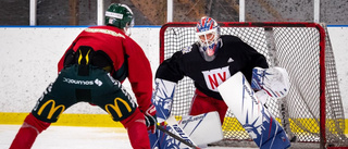 Henrik Lundqvist på is med Frölunda