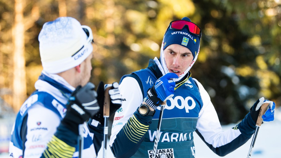 Johan Häggström åker i Ulricehamn.