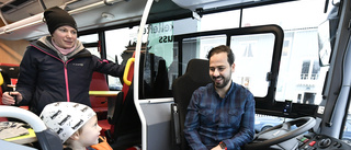 Förskolebussarna har kommit