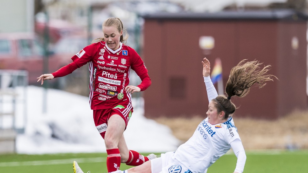 Frida Abrahamsson har ett förflutet i Piteå IF. Nu är hon lagkapten i KIF Örebro. (Arkivbild)