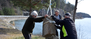 Nu är stenen tillbaka - efter åren under ytan