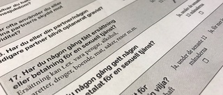 Regionen varnar – efter de intima frågorna