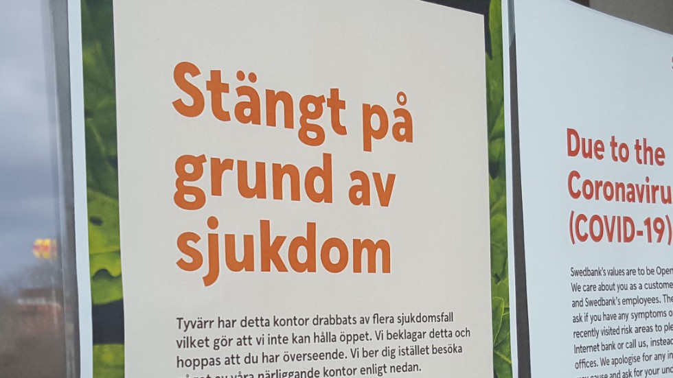 Kontoret håller nu stängt onsdag, torsdag och fredag den här veckan. 