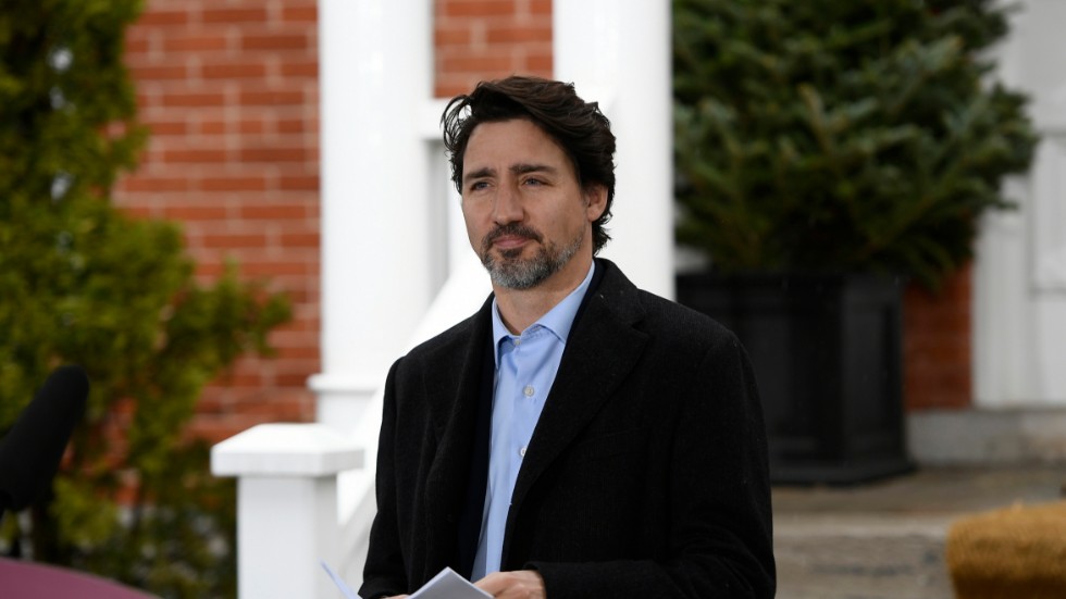 Kanadas premiärminister Justin Trudeau. Arkivbild.