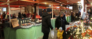 Många besökare kom till julmarknaden