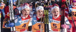 Ribom åker hem med tre medaljer