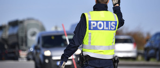 Få trafikpoliser på de småländska vägarna