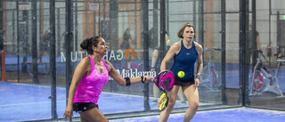 Högt tryck i padelhallen: "Man får tänka klokt"