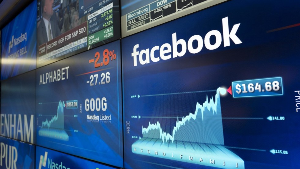 Facebook tillhörde vinnarna på Wall Street. Arkivbild.