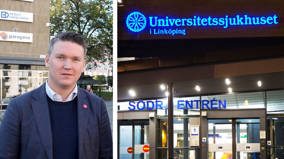 "Allt fler åker till sjukhuset med matlådor men vi går nu ihop i city och samordnar alla matleveranser från innerstadens krögare" säger David Nilsson, vd för Citysamverkan i Linköping. 