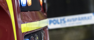 Kraftig villabrand – en person saknas