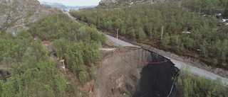 Nytt ras slukade norsk väg