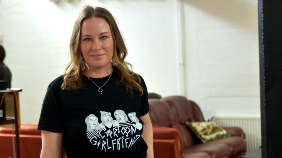 "Blir lite som en manifestation mot det våld som drabbar kvinnor", säger Elisabeth Rosenbrand från Tjejjouren om deras powerwalk.