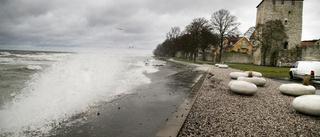 SMHI:s vädervarning över Gotland • Vind i kombination med snöfall