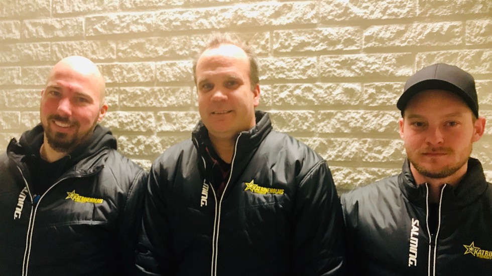 Joel Callhammar, Kari Koskinen och Tobias Lindström blir den nya tränartrojkan i KIB med målet att ta laget till division 1 inom två år.