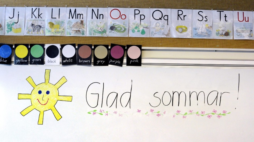 Inga föräldrar på plats och inga samlingar för hela skolan. Så ser årets skolavslutning ut på många håll i landet. Arkivbild.