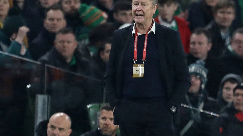 Åge Hareide har gjort sitt som förbundskapten i Danmark. Arkivbild.