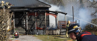  Släckningsarbetet klart i Strömsfors