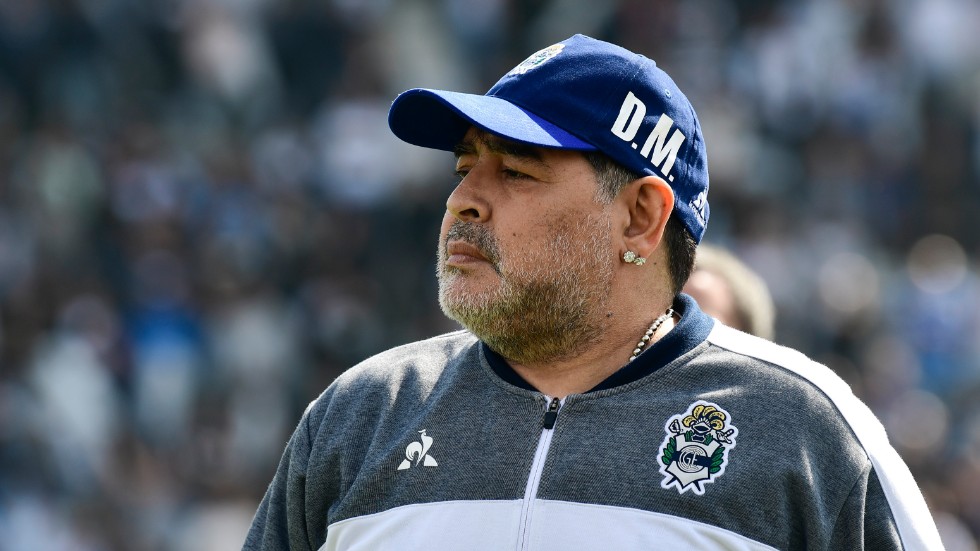 Diego Maradona. Arkivbild.