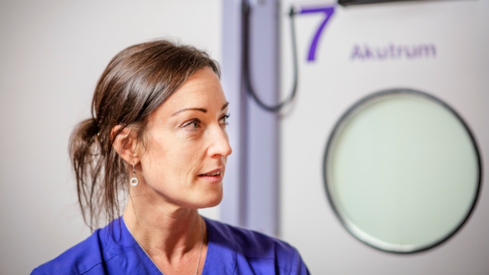 Charlotte Kaviani, verksamhetschef Akutmottagningen Visby lasarett.