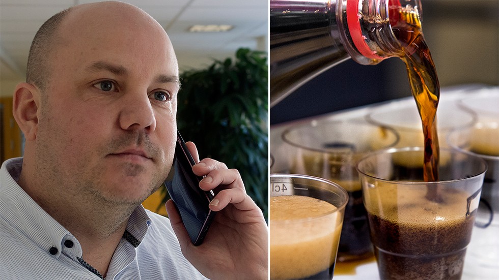 Johnny Karlberg har reagerat mot att elever inte får julmust till julmaten.