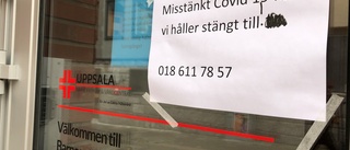 Vårdcentral i centrala Uppsala nedstängd