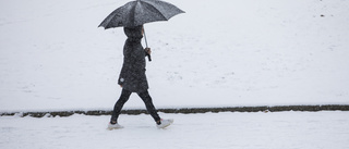 Dagens väder: Lite snö och tidvis regn