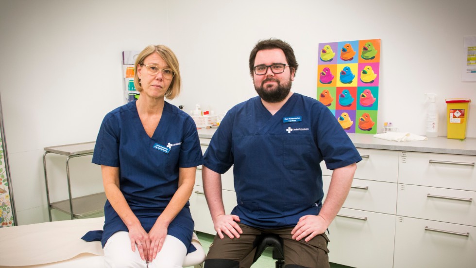  Anna Granström och Karl Kvarnström försöker arbeta aktivt för att motverka läkemedelsberoende, till exempel genom att förskriva recepten på intervall. 