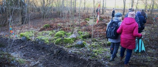 Skogsmaskin misstänks ha skadat fornlämning