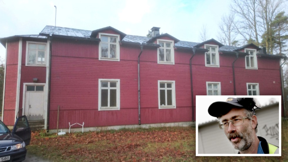 Per Thomsson vill göra om en militärförläggning i Tingstäde till vandrarhem.