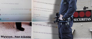 Väktare hånade gripna i sociala medier