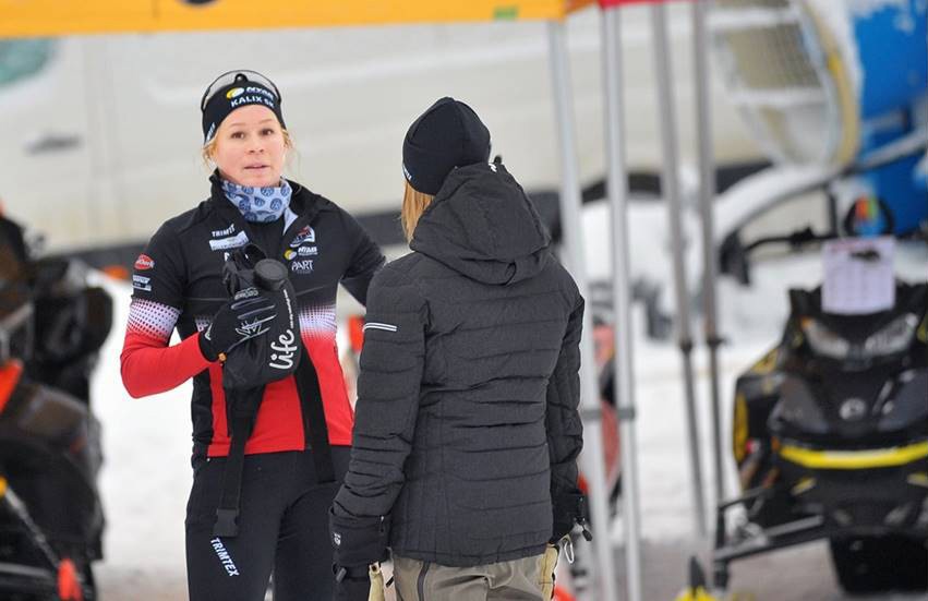 Jennie Öberg, tidigare Piteå Elit, var bara sex hundradelar från pallen i Vuokatti. (Arkivbild)