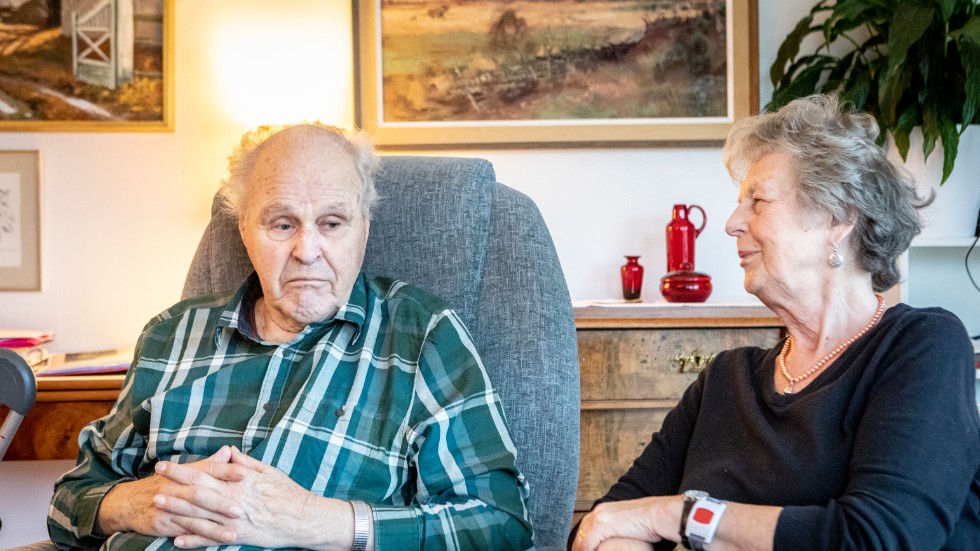 Rolf Beinert och Lilly Vävare har haft hemtjänst i över tre år.