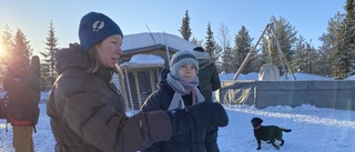 Greta Thunberg på plats i Jokkmokk